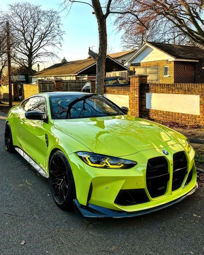 Perfiply Dry Carbon Fiber CSL Style Front lip For BMW M3 G80 G81 M4 G82 G83 G8X