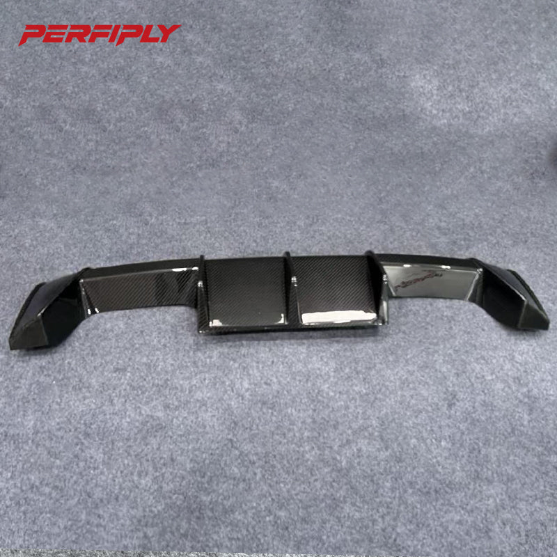 Perfiply Dry Carbon Fiber MP Style Diffuser For BMW M3 G80 G81 M4 G82 G83 G8X