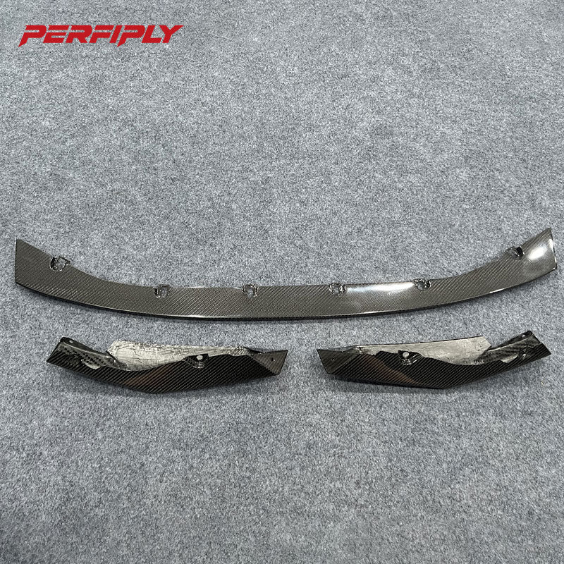 Perfiply Dry Carbon Fiber MP Style Front lip For BMW M3 G80 G81 M4 G82 G83 G8X