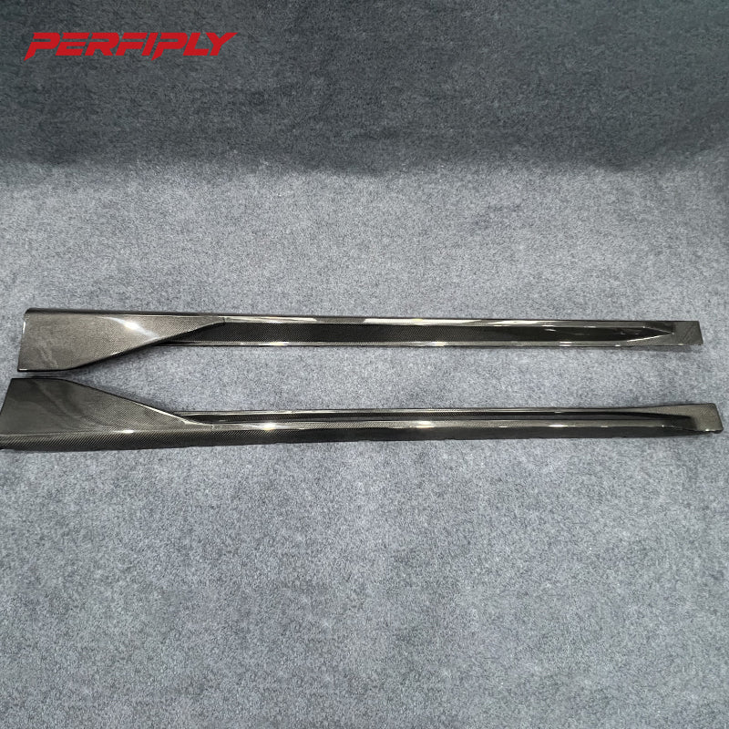 Perfiply Dry Carbon Fiber MP Style Side Skirts For BMW M3 G80 G81 M4 G82 G83 G8X