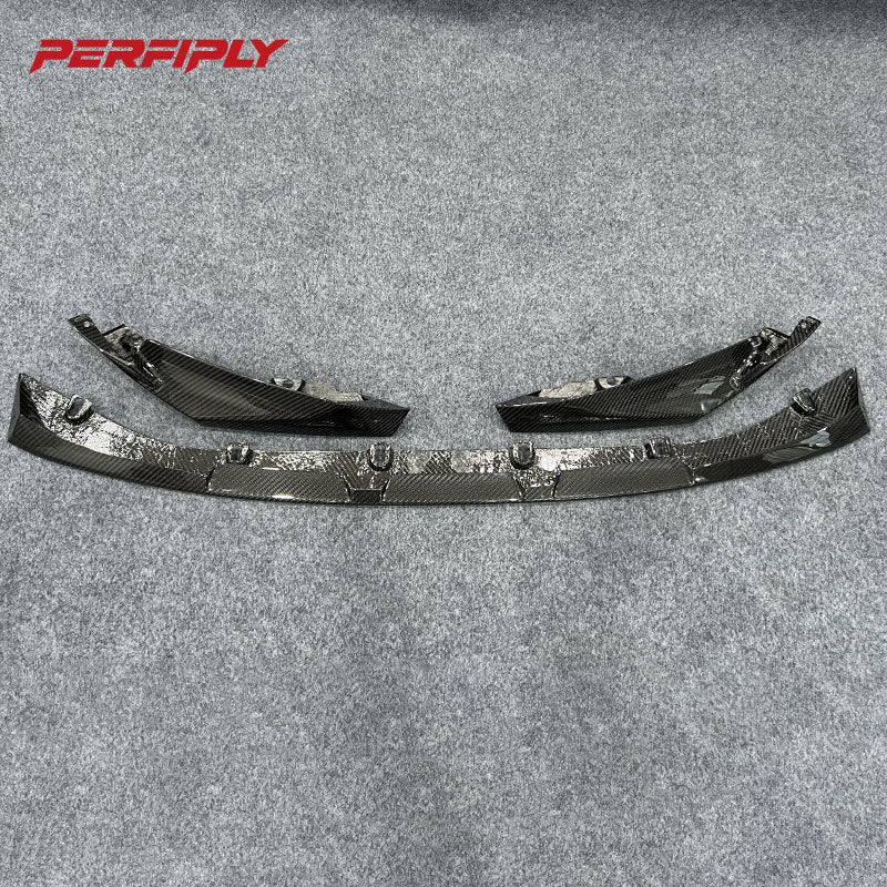 Perfiply Dry Carbon Fiber MP Style Front lip For BMW M3 G80 G81 M4 G82 G83 G8X