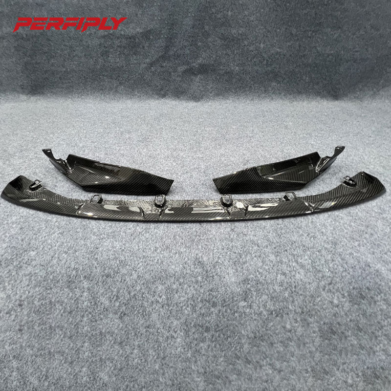 Perfiply Dry Carbon Fiber MP Style Front lip For BMW M3 G80 G81 M4 G82 G83 G8X