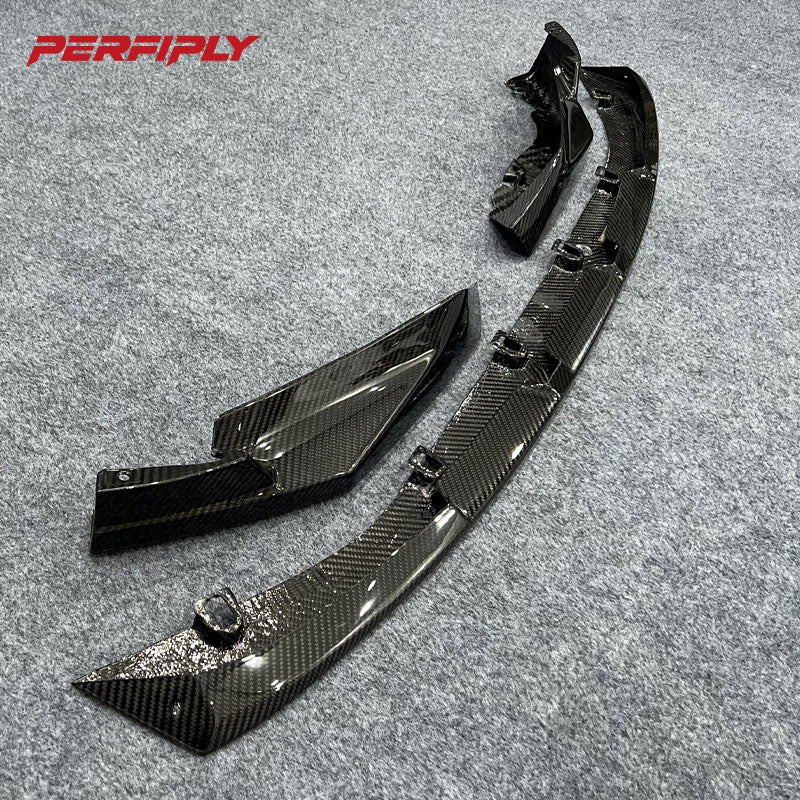 Perfiply Dry Carbon Fiber MP Style Front lip For BMW M3 G80 G81 M4 G82 G83 G8X