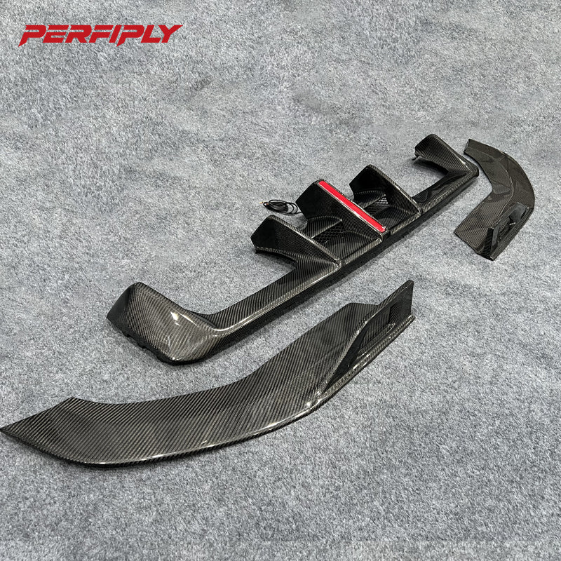 Perfiply Carbon Fiber AE Style Diffuser For BMW M3 G80 G81 M4 G82 G83 G8X