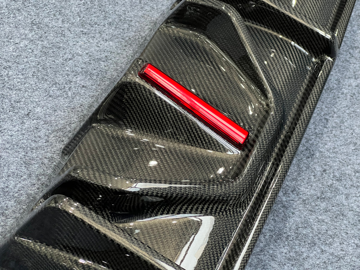 Perfiply Dry Carbon Fiber BC Style Diffuser For BMW M3 G80 G81 M4 G82 G83 G8X